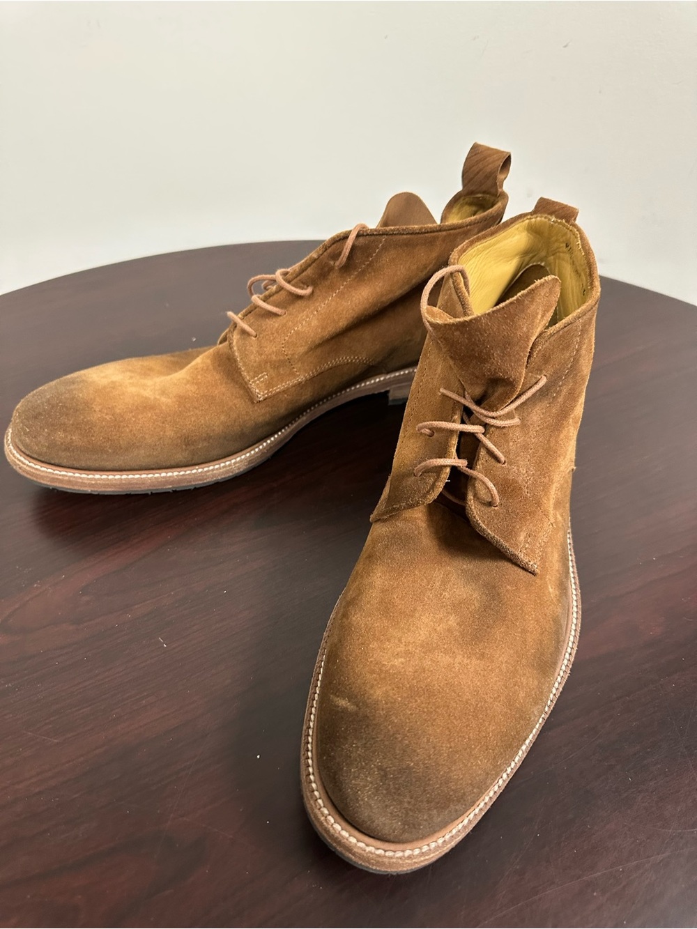 Billy Reid Brown Suede Chukka Boots Size 13
